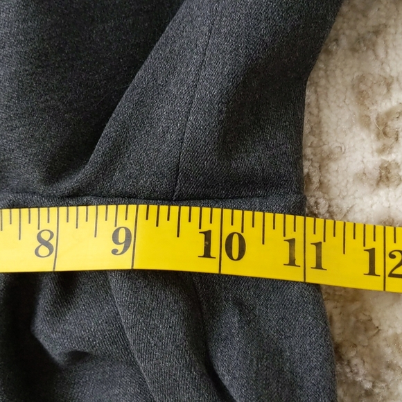 Express Editor Heathered Viscose Blend Trouser Pants 6 Gray - Picture 15 of 16